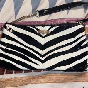 Kate spade patent leather zebra purse